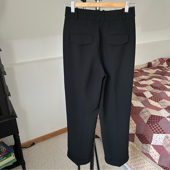 J. Crew Wide Leg Essential Pant Black City Crepe Women’s 00 - Picture 6 of 12